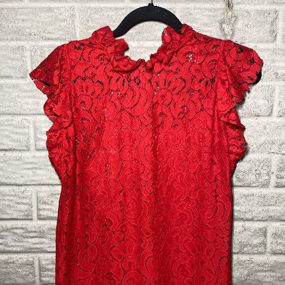 NWT MSRP $189 Alexia Admor Lace Sleeveless Sheath Dress - Picture 5 of 11